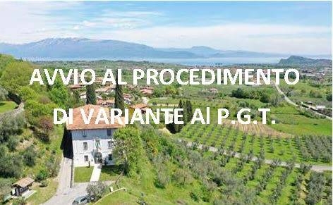 Immagine: AVVIO AL PROCEDIMENTO PER VARIANTE AL PGT